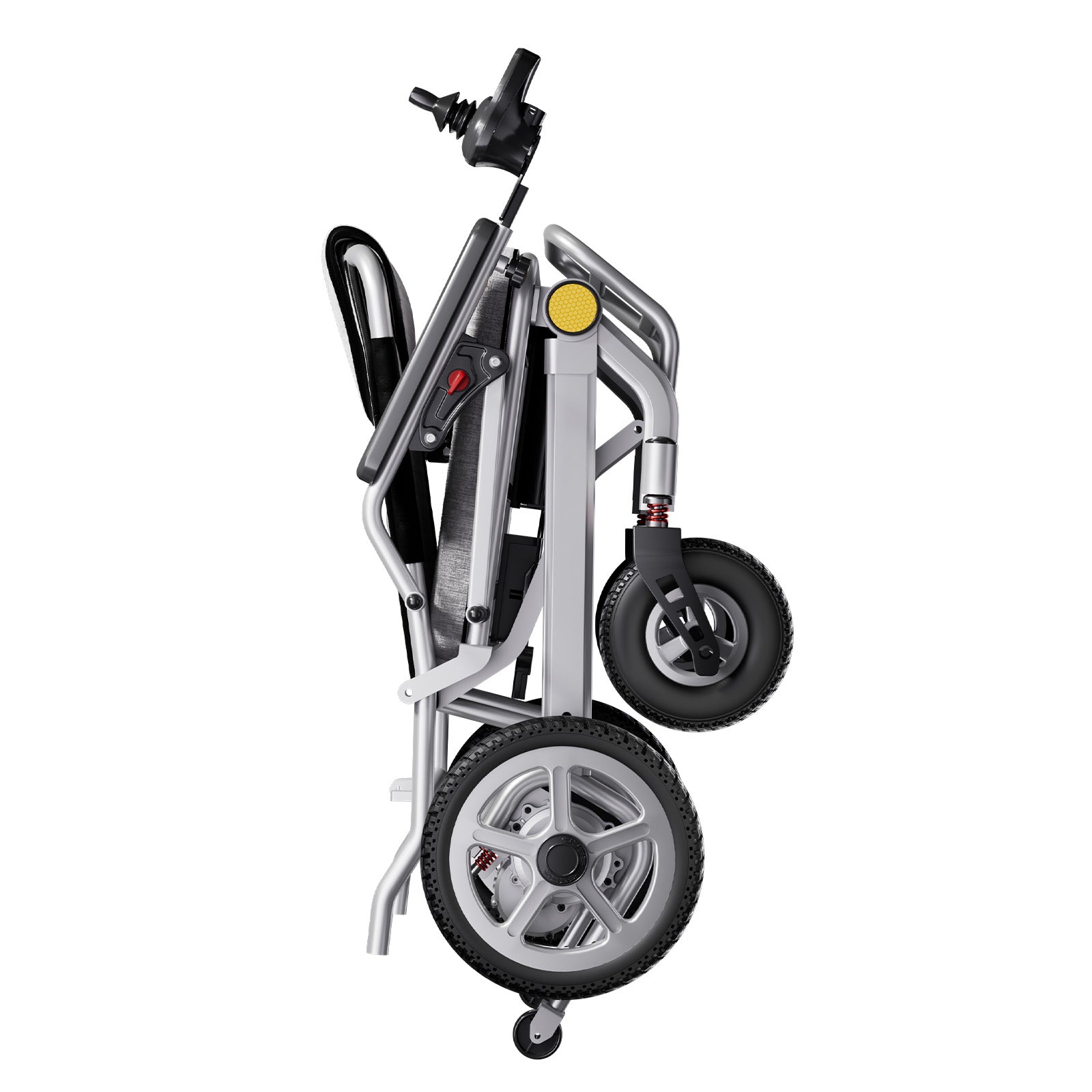 Lightweight Foldable Power Wheelchair with 2 Batteries