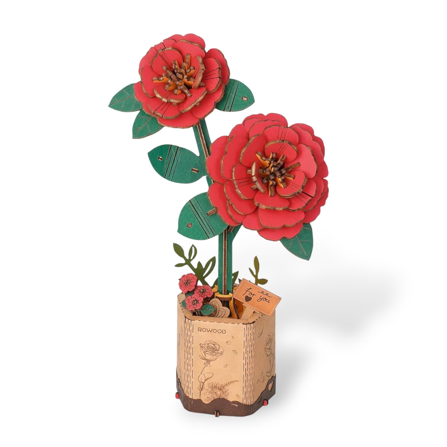DIY Flower - Red Camellia - Truemartstore
