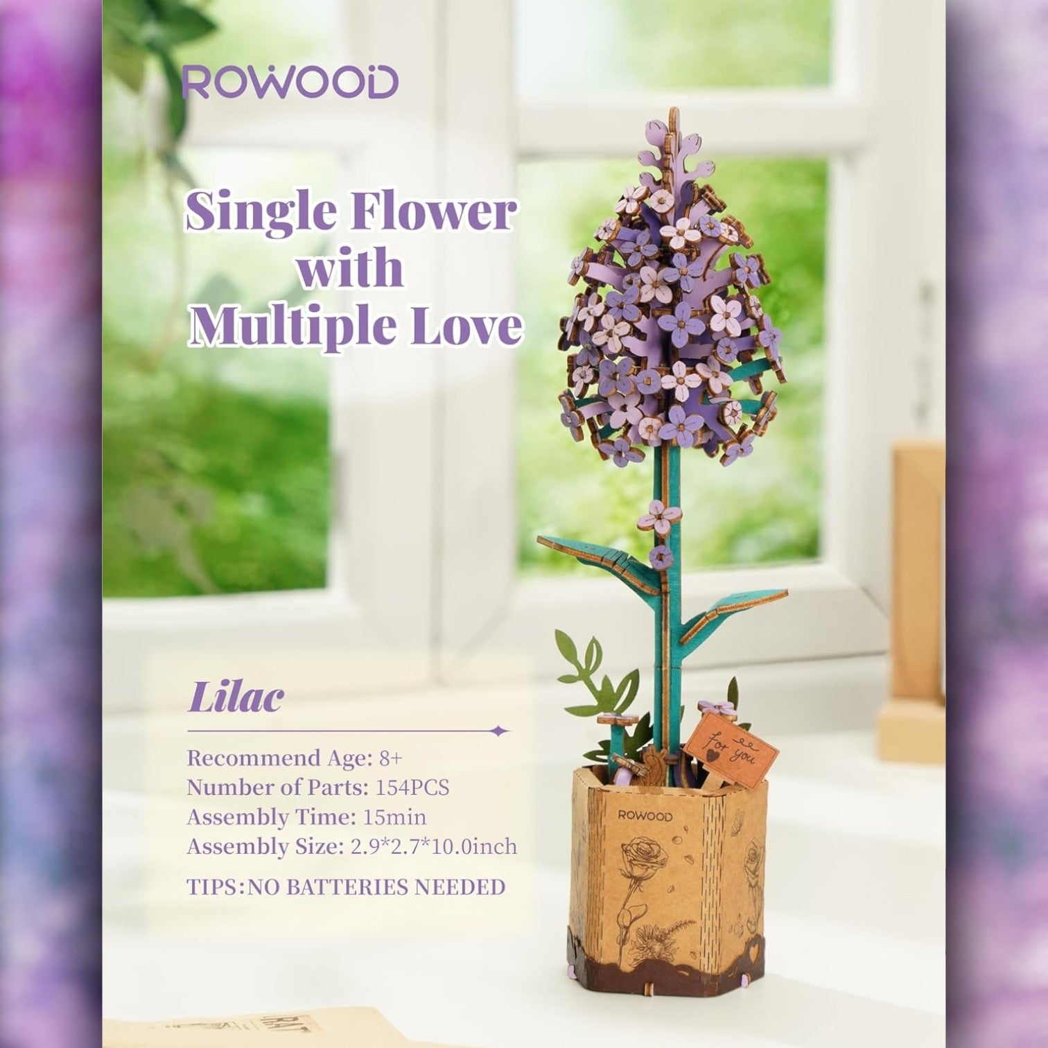 DIY Flower - Lilac - Truemartstore