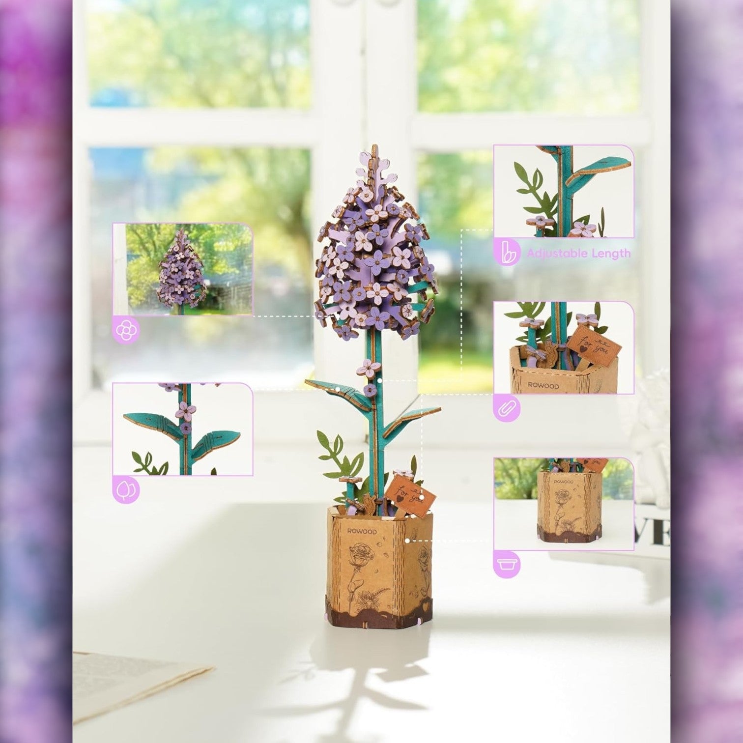 DIY Flower - Lilac - Truemartstore