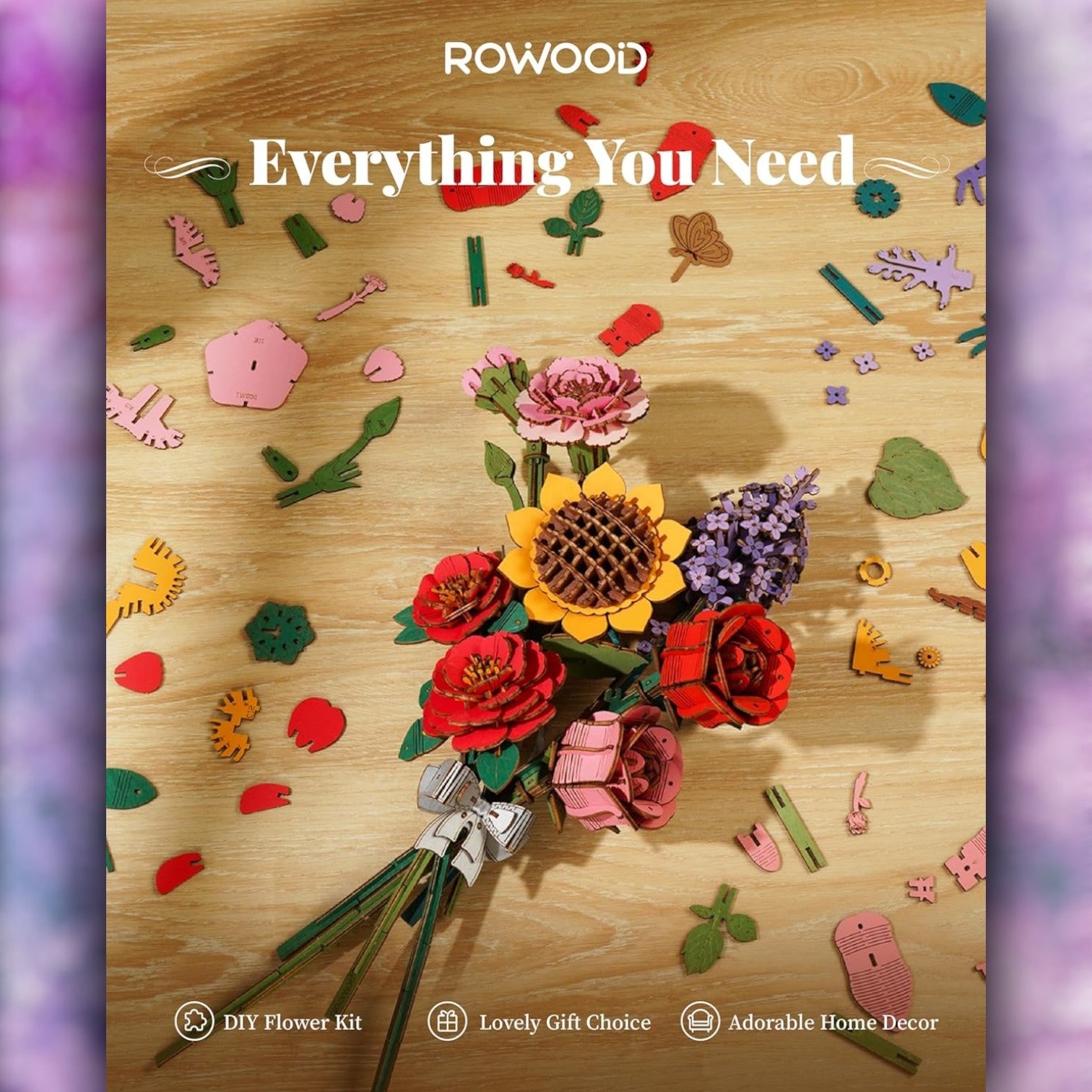 DIY Flower - Lilac - Truemartstore