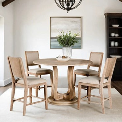 Ombriello Round Dining Table Set