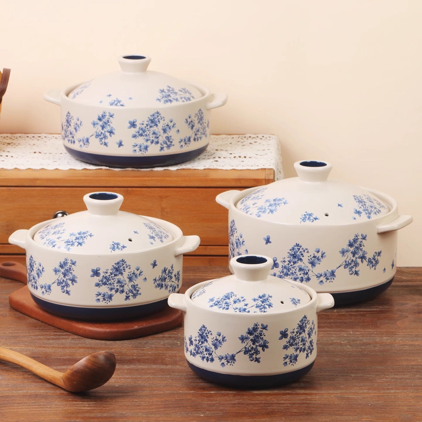 Botanic Glaze Ceramic Pot