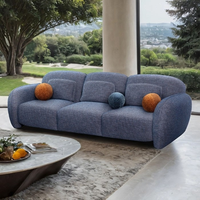 Peverell Loveseat - Denim Blue