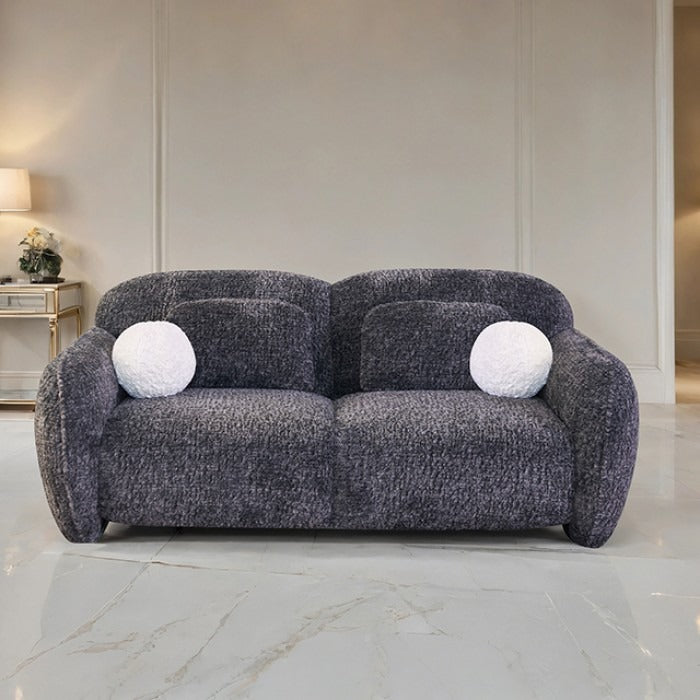 Peverell Loveseat - Dark Gray