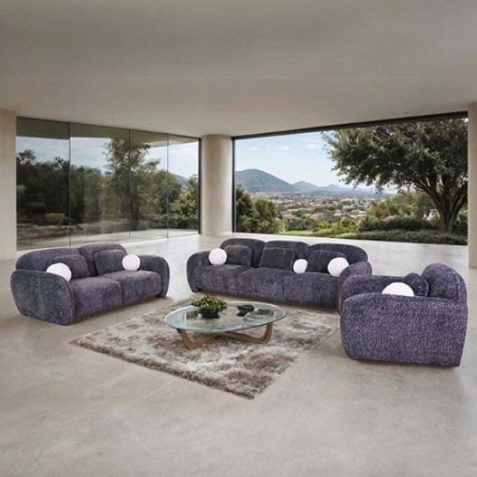 Peverell Loveseat - Dark Gray