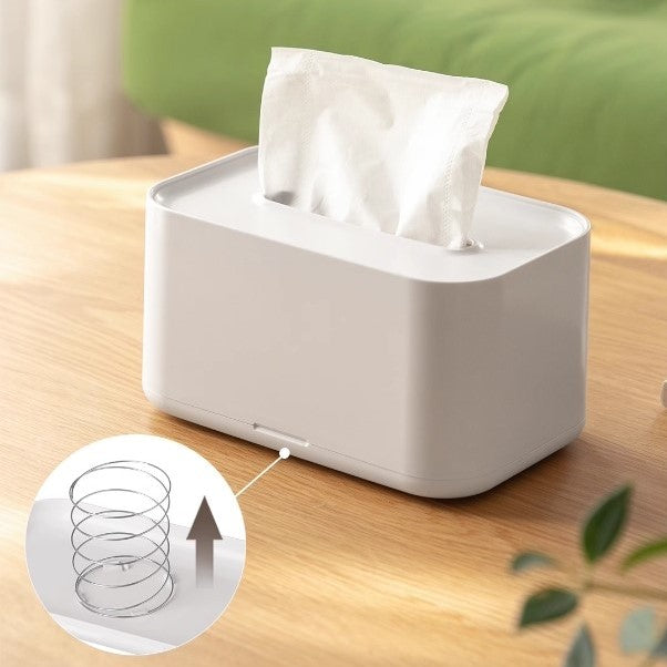 Spring-Loaded Tissue Boxes
